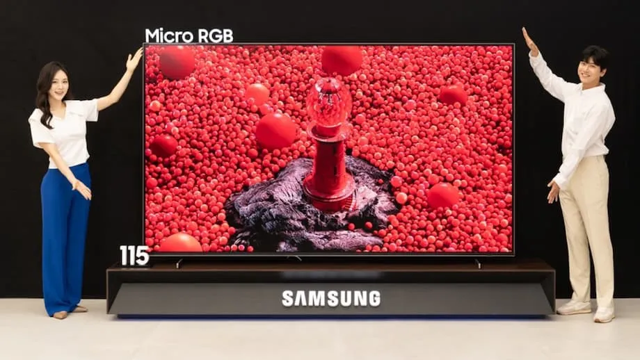 Samsung ra mắt TV Micro RGB đầu tiên trên thế giới: Kỷ nguyên mới của màn hình siêu cao cấp