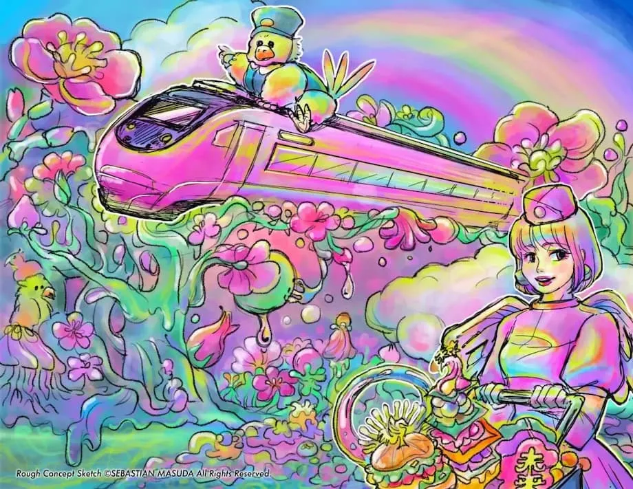 FUTURE TRAIN ở Kyoto: Ẩm thực, nghệ thuật và văn hóa kawaii trên tuyến đường sắt được tái sử dụng