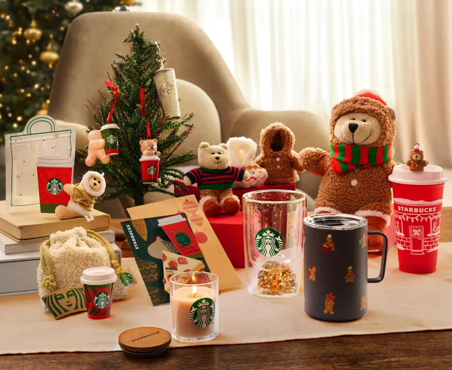 Nến thơm ra mắt khi Starbucks Nhật Bản tung bộ sưu tập đồ dùng và ly cốc Giáng sinh 2025
