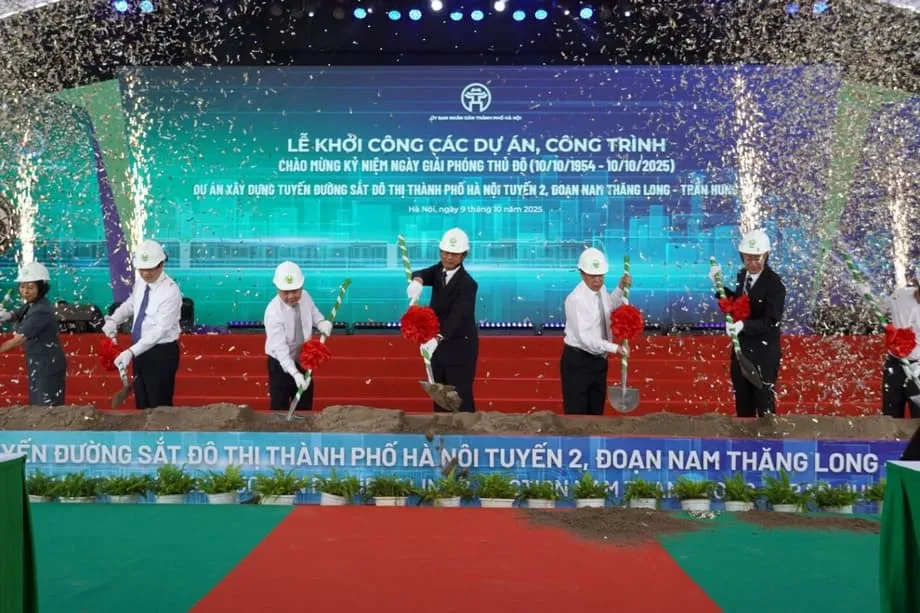 Việt Nam khởi công đường sắt đô thị Hà Nội với sự hỗ trợ của Nhật Bản