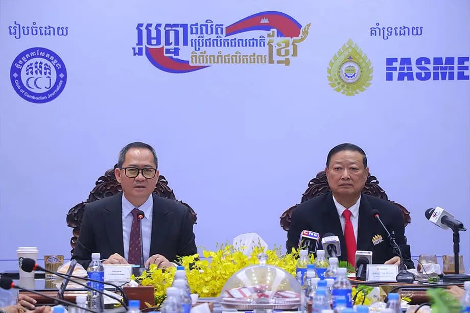 Các doanh nghiệp vừa và nhỏ Campuchia đồng lòng khi lệnh cấm nhập khẩu hàng Thái Lan làm thay đổi thị trường