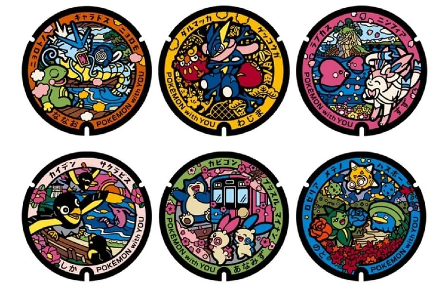 Phục hồi đầy sắc màu: Nắp cống Pokémon ra mắt, tiếp sức tái thiết bán đảo Noto bị thiên tai tàn phá ở Nhật Bản