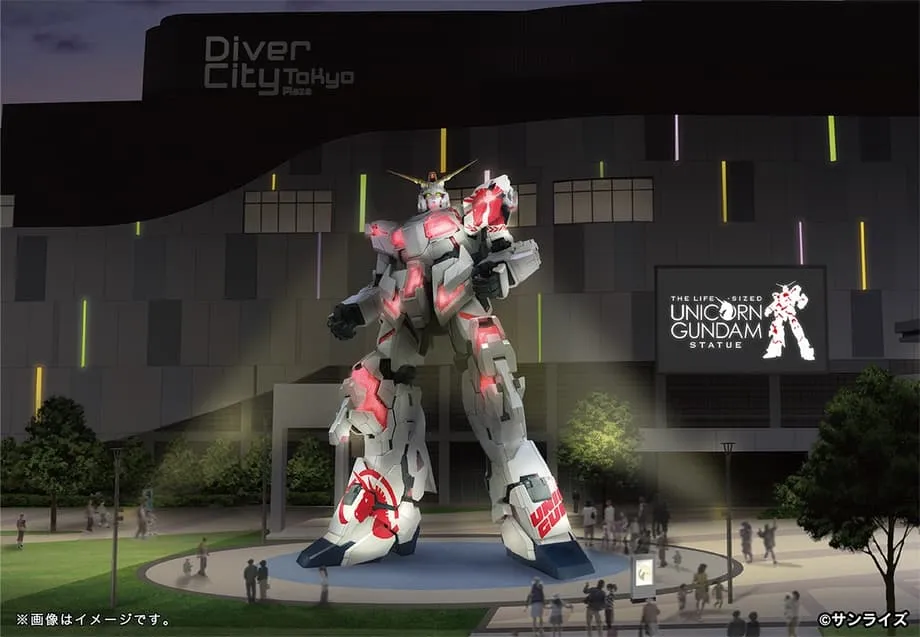 Tượng Unicorn Gundam kích thước thật ở Tokyo bước vào những tháng cuối, khoác diện mạo mới trước khi bị tháo dỡ vào tháng 8