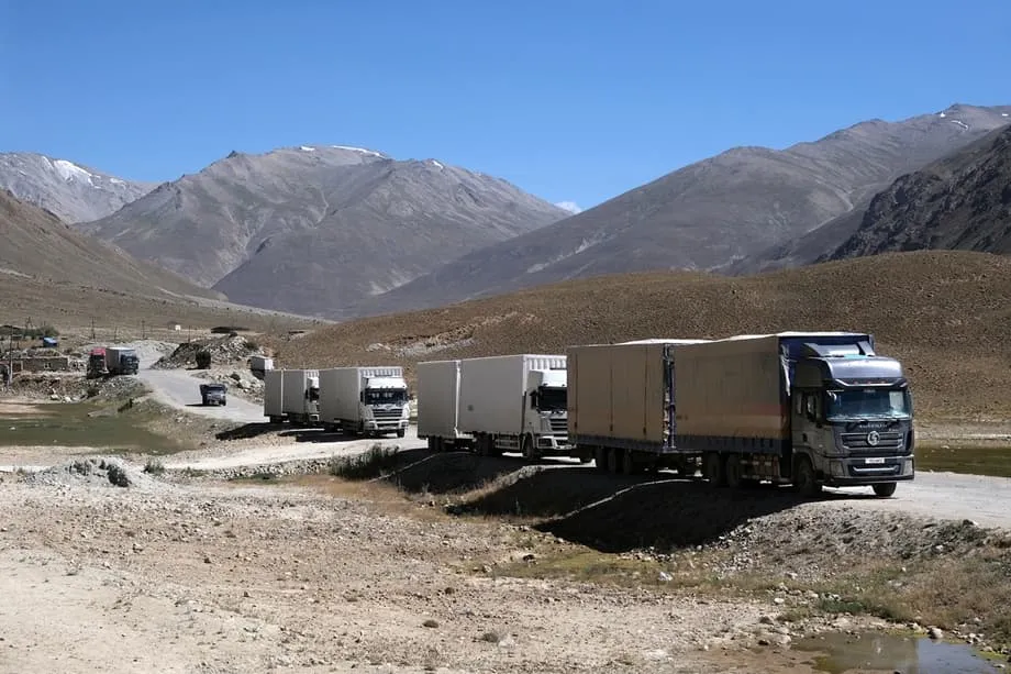 Vận tải hàng hóa quá cảnh qua Tajikistan tăng mạnh