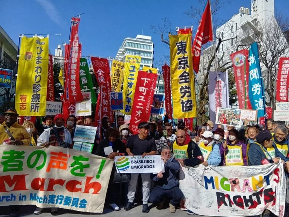 Lao động nước ngoài tuần hành tại Tokyo, đòi quyền lợi và phẩm giá giữa làn sóng bài ngoại gia tăng