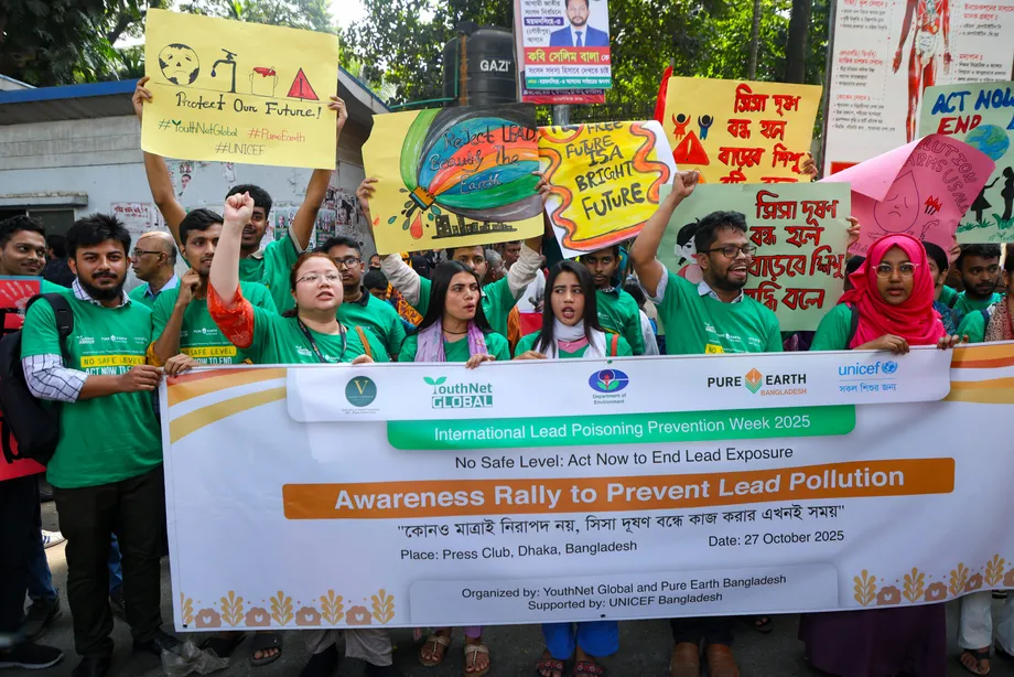Bangladesh Sets Lead Reduction Targets as Nearly Four in 10 Young Children Face Exposure
