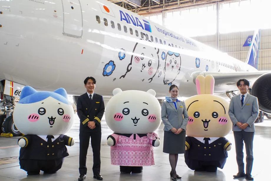 ANA Unveils Chiikawa Jet for October 19 Launch, With More Routes and Merchandise to Follow