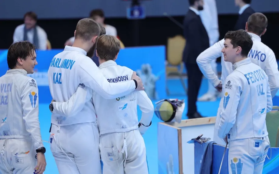 Kazakhstan Beats Russia 45 to 40 for Casablanca Epee Gold, Extending 2026 Title Run