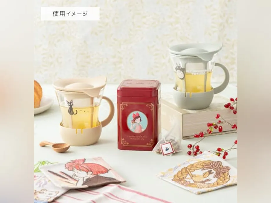 Ghibli ra mắt trà Kiki và cốc thủy tinh Hario tại Nhật Bản